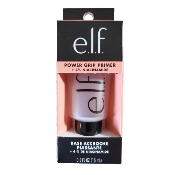 ELF Power Grip Primer 4% Niacinamide Vegan Makeup Travel Size 0.5 oz NEW - Picture 2 of 3